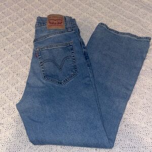Levi’s High waisted Crop flare - size 27